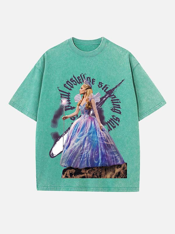 Ariana Grande Print Round Neck T-shirt