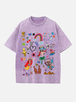 Karol G Print Round Neck T-shirt