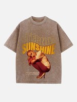 Ariana Grande Print Round Neck T-shirt