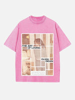 Olivia Dean Print Round Neck T-shirt