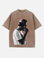 Frank Ocean Print Round Neck T-shirt