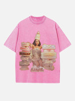 Katy Perry Print Round Neck T-shirt