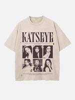 KATSEYE Print Round Neck T-shirt