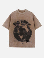 Don Toliver Print Round Neck T-shirt