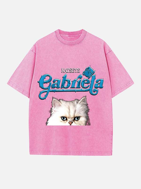 KATSEYE Print Round Neck T-shirt