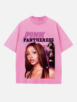 PinkPantheress Print Round Neck T-shirt