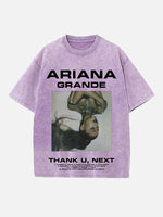 Ariana Grande Print Round Neck T-shirt