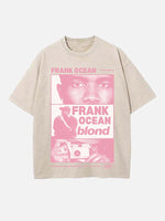 Frank Ocean Print Round Neck T-shirt