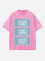 Taylor Swift Print Round Neck T-shirt