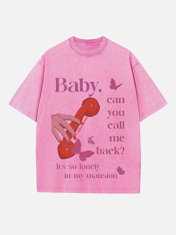 Doja Cat Print Round Neck T-shirt