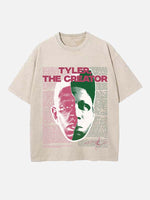 Tyler, The Creator Print Round Neck T-shirt