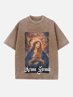 Ariana Grande Print Round Neck T-shirt