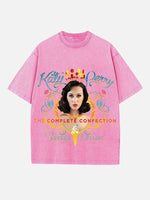 Katy Perry Print Round Neck T-shirt