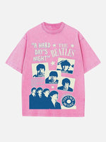 The Beatles Print Round Neck T-shirt