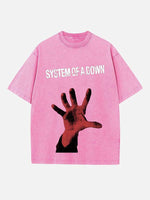 System of a Down Print Round Neck T-shirt
