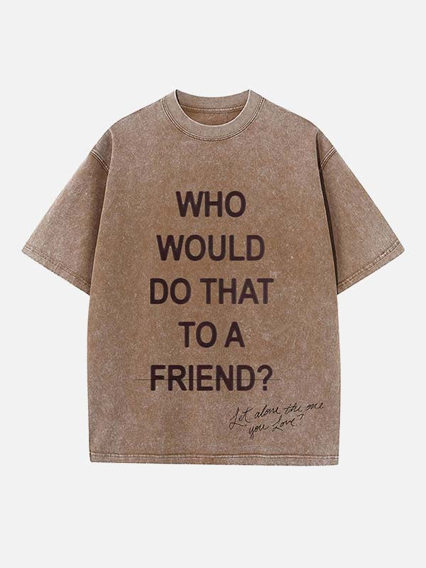 Olivia Dean Print Round Neck T-shirt