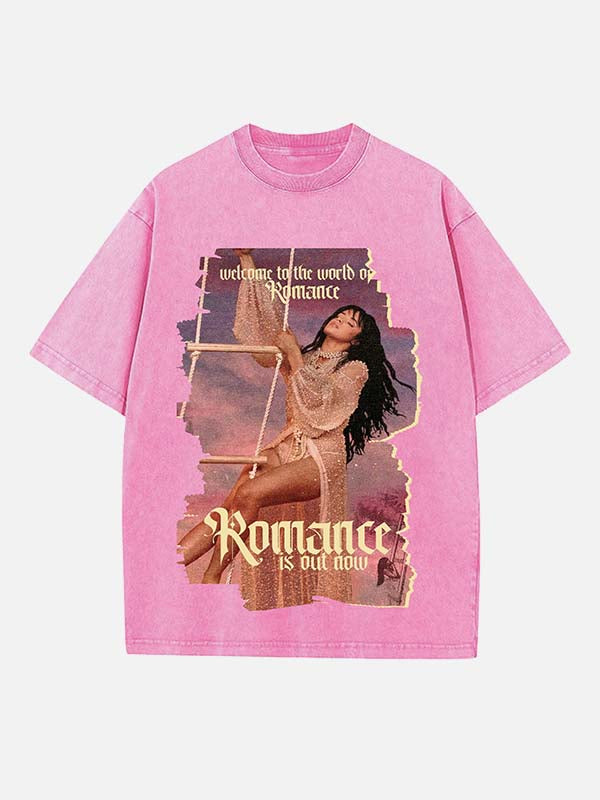 Camila Cabello Print Round Neck T-shirt