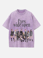 TWICE Print Round Neck T-shirt