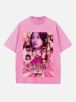 TWICE Print Round Neck T-shirt