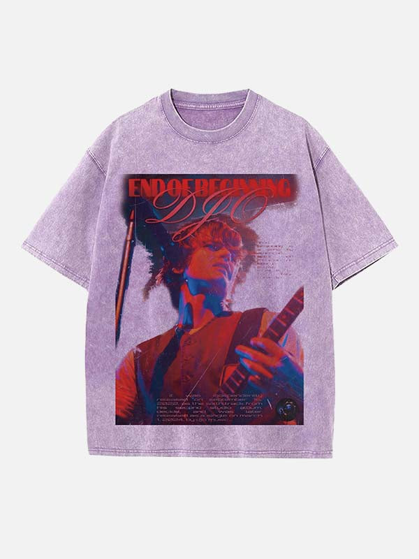 Djo Print Round Neck T-shirt