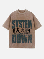 System of a Down Print Round Neck T-shirt