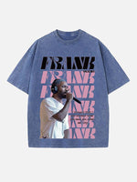Frank Ocean Print Round Neck T-shirt