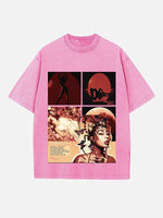 Kali Uchis Print Round Neck T-shirt