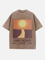 Djo Print Round Neck T-shirt