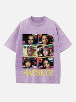 KATSEYE Print Round Neck T-shirt