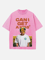 Tyler, The Creator Print Round Neck T-shirt