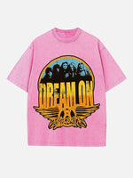 Aerosmith Print Round Neck T-shirt