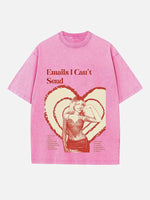 Sabrina Carpenter Print Round Neck T-shirt