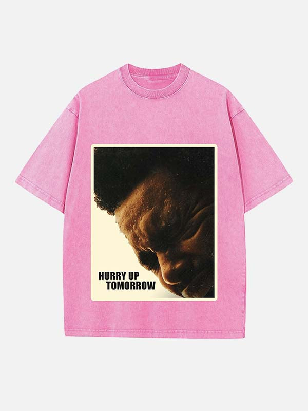 The Weeknd Print Round Neck T-shirt