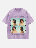 Gracie Abrams Print Round Neck T-shirt