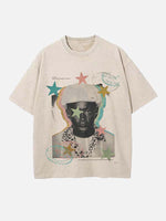 Tyler, The Creator Print Round Neck T-shirt