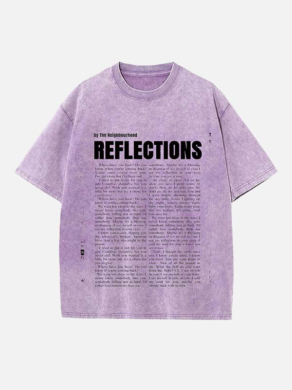 The Neighbourhood Print Round Neck T-shirt