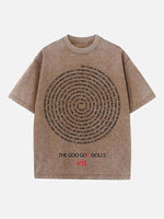 The Goo Goo Dolls Print Round Neck T-shirt