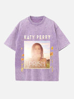 Katy Perry Print Round Neck T-shirt