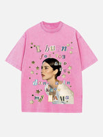 Gracie Abrams Print Round Neck T-shirt