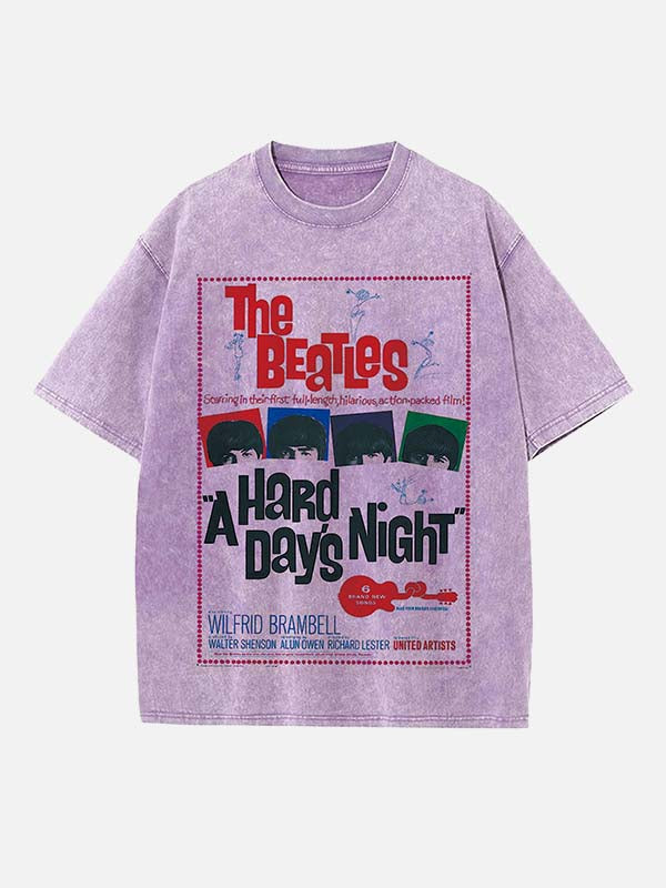 The Beatles Print Round Neck T-shirt