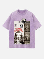 Sabrina Carpenter Print Round Neck T-shirt