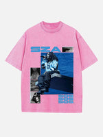 SZA Print Round Neck T-shirt