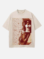 Djo Print Round Neck T-shirt