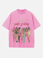 Nicki Minaj Print Round Neck T-shirt