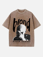 Frank Ocean Print Round Neck T-shirt