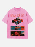 Post Malone Print Round Neck T-shirt