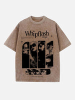 Aespa Print Round Neck T-shirt