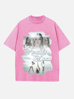 Tate McRae Print Round Neck T-shirt