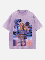 Camila Cabello Print Round Neck T-shirt