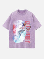 Katy Perry Print Round Neck T-shirt